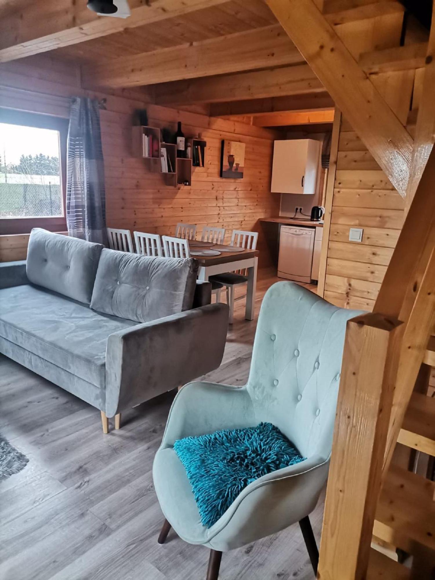 Dziki Zakatek Piskornia Dom Z Sauna Eksteriør bilde